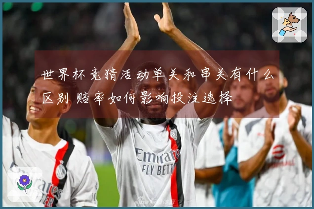 世界杯竞猜活动单关和串关有什么区别 赔率如何影响投注选择