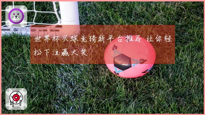 世界杯买球竞猜新平台推荐 让你轻松下注赢大奖