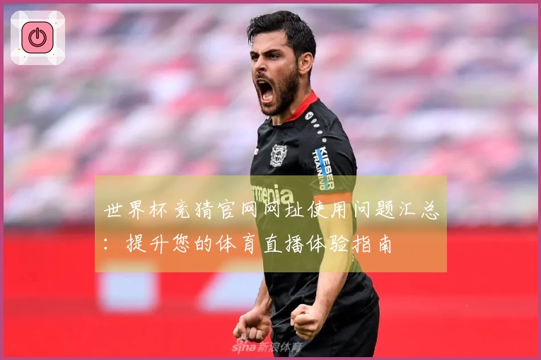 世界杯竞猜官网网址使用问题汇总：提升您的体育直播体验指南