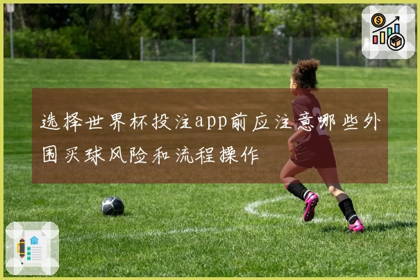 选择世界杯投注app前应注意哪些外围买球风险和流程操作